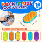 Sensory Fidget Magnet Toys for Kids (18pcs)