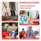 First Aid Kit (Red / 175 Piece Set)