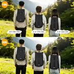 20L Small Hiking Backpack for Women Men (Black / 20L)