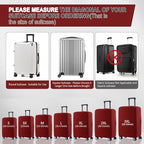 Travel Luggage Cover (Claret / 19-21 inch)