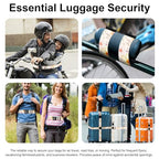 2 Pack Luggage Straps (Flowers / 2 Pack)