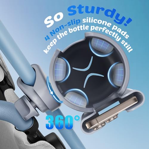 2 Pack Cup Holder for Walker (Gray-2)