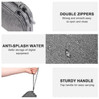 Electronics Organizer Travel (Dary Grey)