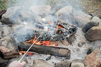 Smores Sticks for Fire Pit (10 Fork Set with Storage Bag)