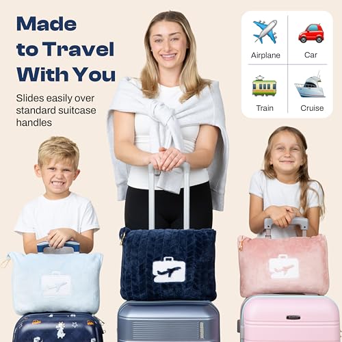 Travel Blanket and Pillow (Grey)
