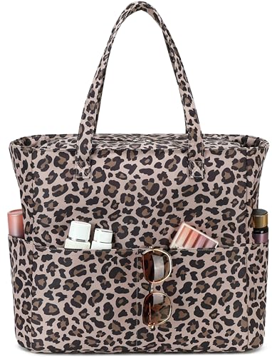 Large Beach Bag for Women (Dark Brown)