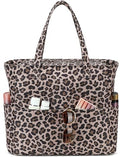 Large Beach Bag for Women (Dark Brown)