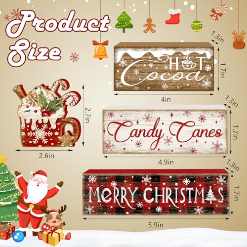 Tiered Tray Decor Set (Hot Cocoa)