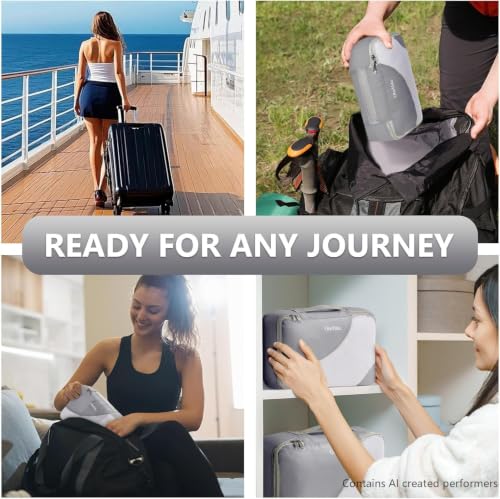 Packing Cubes for Travel (04 Gray)