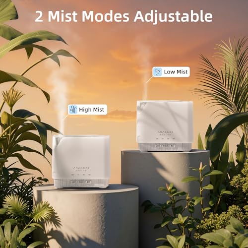 Essential Oil Diffuser for Home Large 700 ml Humidifier (White)