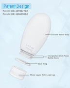 Silicone Travel Bottles for Toiletries TSA Approved Travel Size Containers Set - Image 2