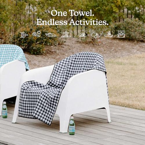 Original Towel (Gingham Black)