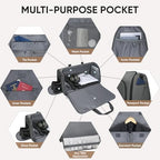 Garment Bags for Travel (Dark Gray)