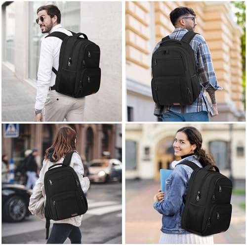 Backpack for Men (Black / 17.3 Inch)