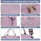 Women Travel Duffle Bags (Purple / X-Large)