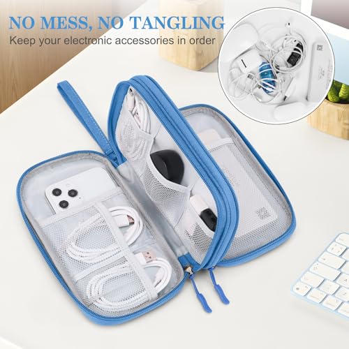Electronic Organizer (8.3 x 5 x 2.6 inches / Cyan)
