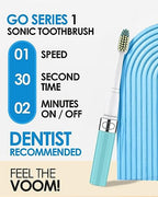 Electric Toothbrush for Adults (Hawaiian Blue)