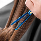 6.89 inch Hair Cutting Scissors Set With Thinning Knife (Blue)