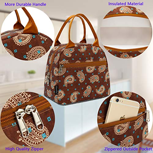 Insulated Lunch Cooler Bag (Cashew)