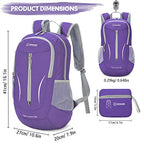 Lightweight Packable Backpack 25L (25L / Purple a)