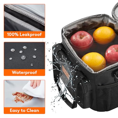 Medium Lunch Bag (Black / Medium(9L))