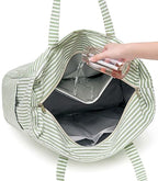Large Beach Bag for Women (Green)