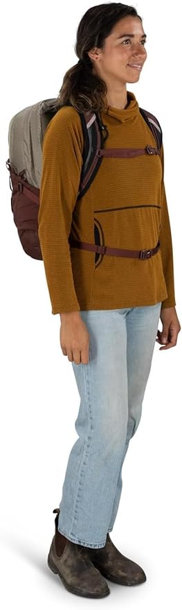 Osprey Quasar Commuter Backpack, Atlas Blue/Heather Grey - Image 2