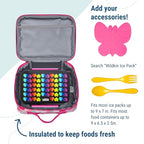 Kids Insulated Lunch Box (9.75 x 7 x 3.25 inches / Strawberry Patch)