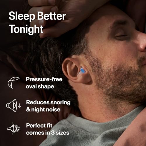 Alpine SleepDeep Reusable Earplugs for Sleeping (M)