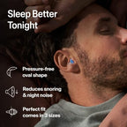 Alpine SleepDeep Reusable Earplugs for Sleeping (M)