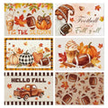 Fall Football Placemats Set of 6 (Fall Football)