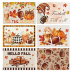 Fall Football Placemats Set of 6 (Fall Football)