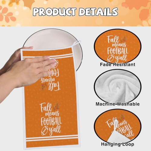 Fall Football Kitchen Towels 4 PCS