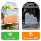 16 oz Plastic Bottles with Lids (Clear / 16-oz)
