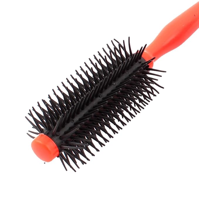 uxcell Plastic Handle Hair Brush Salon Styling Bristles Comb Makeup Tool 2Pcs