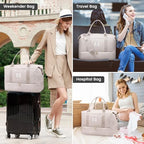 Travel Duffle Bag (Antiquewhite-b / Large-2 Pcs)