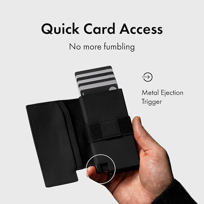 Ekster Men's Wallet PRO | RFID Blocking Parliament Leather Minimalist Wallet | - Image 5