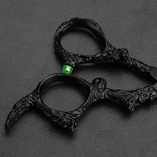 7/7.5/8/9 inch Professional Hairdressing Scissors Barber (7 inch—B) (6-in Thinning Scissors)