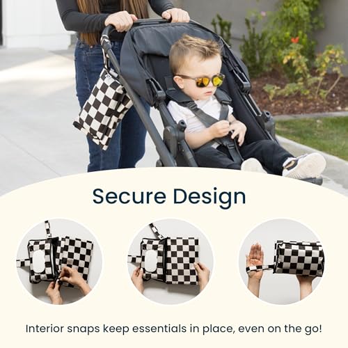 Portable Diaper Changing Pad (Strawberries)