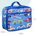 Kids Insulated Lunch Box (9.75 x 7 x 3.25 inches / Heroes)