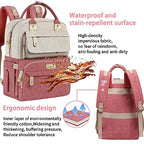 Diaper Bag Backpack (Red)