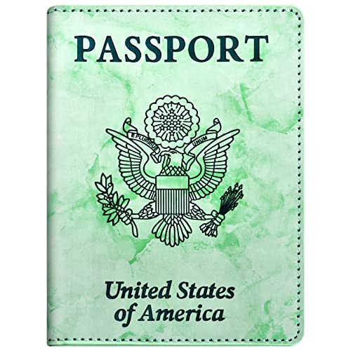 Passport Holder for Travel Essentials (Green / Simplicity)