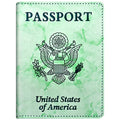 Passport Holder for Travel Essentials (Green / Simplicity)