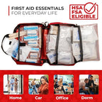 First Aid Kit Multipack (2 Pack - 291 Piece - Red)