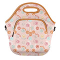 LunchTote Zippered Bag Insulated Neoprene Caddy (Mood Booster / X-Large 6.5 Quart Lunch Tote)