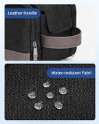 Travel Toiletry Bag for Men (L, Black / Large)