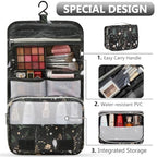 Packing Cubes for Travel (14 Black Flower)