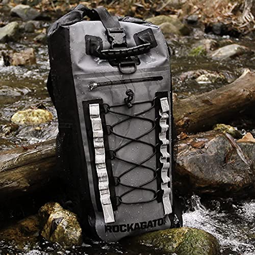 Hydric Waterproof Backpack Floating Dry Bag Backpack (Grey / 40 L)