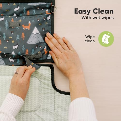 Portable Diaper Changing Pad (Woods)