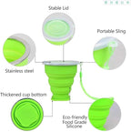 5 Pack Silicone Collapsible Cups - Image 3